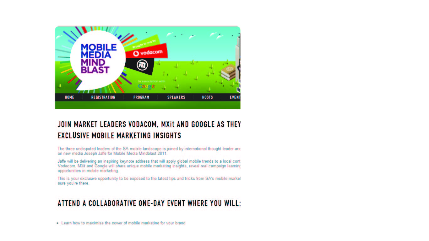 Join me at the Mobile Media Mindblast