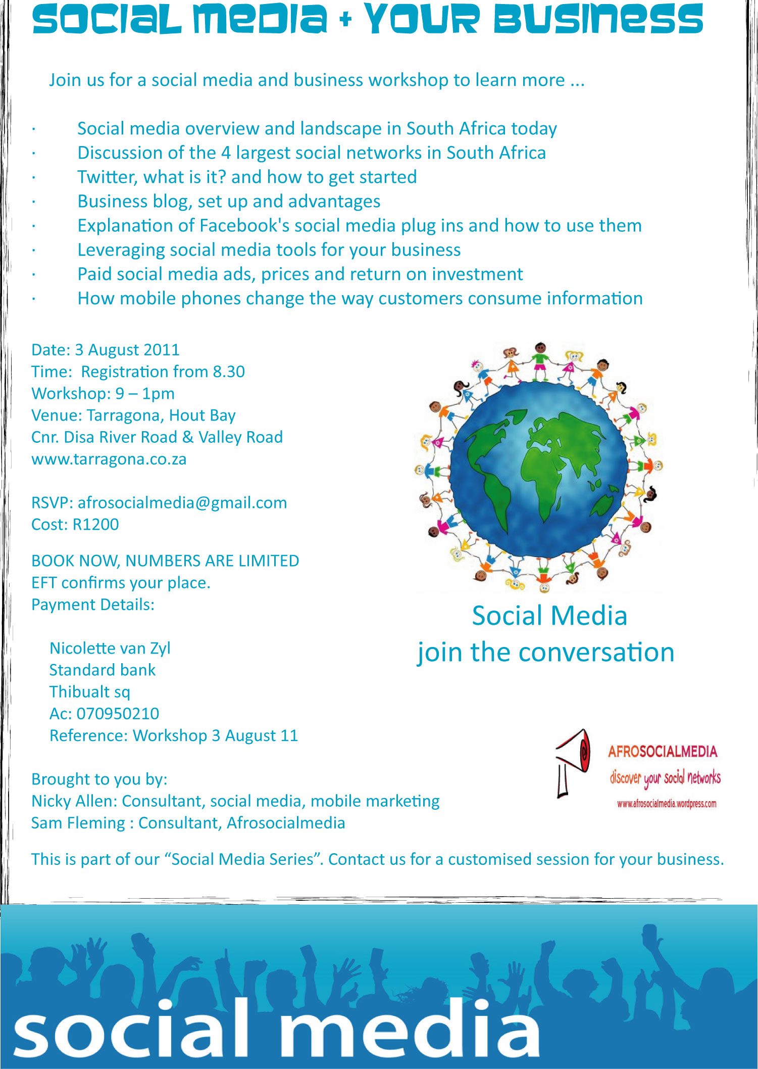 Social Media Workshop for SME’s – Join the Conversation